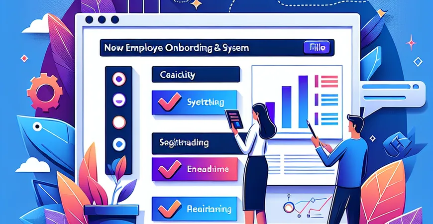 新员工入职手忙脚乱？HRM 系统快速建档三步法